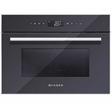 Faber FPM 621 BK 38 liters 60cm Built-In Microwave Oven Grill with Convection Fully Electric Control Black Glass Finish
