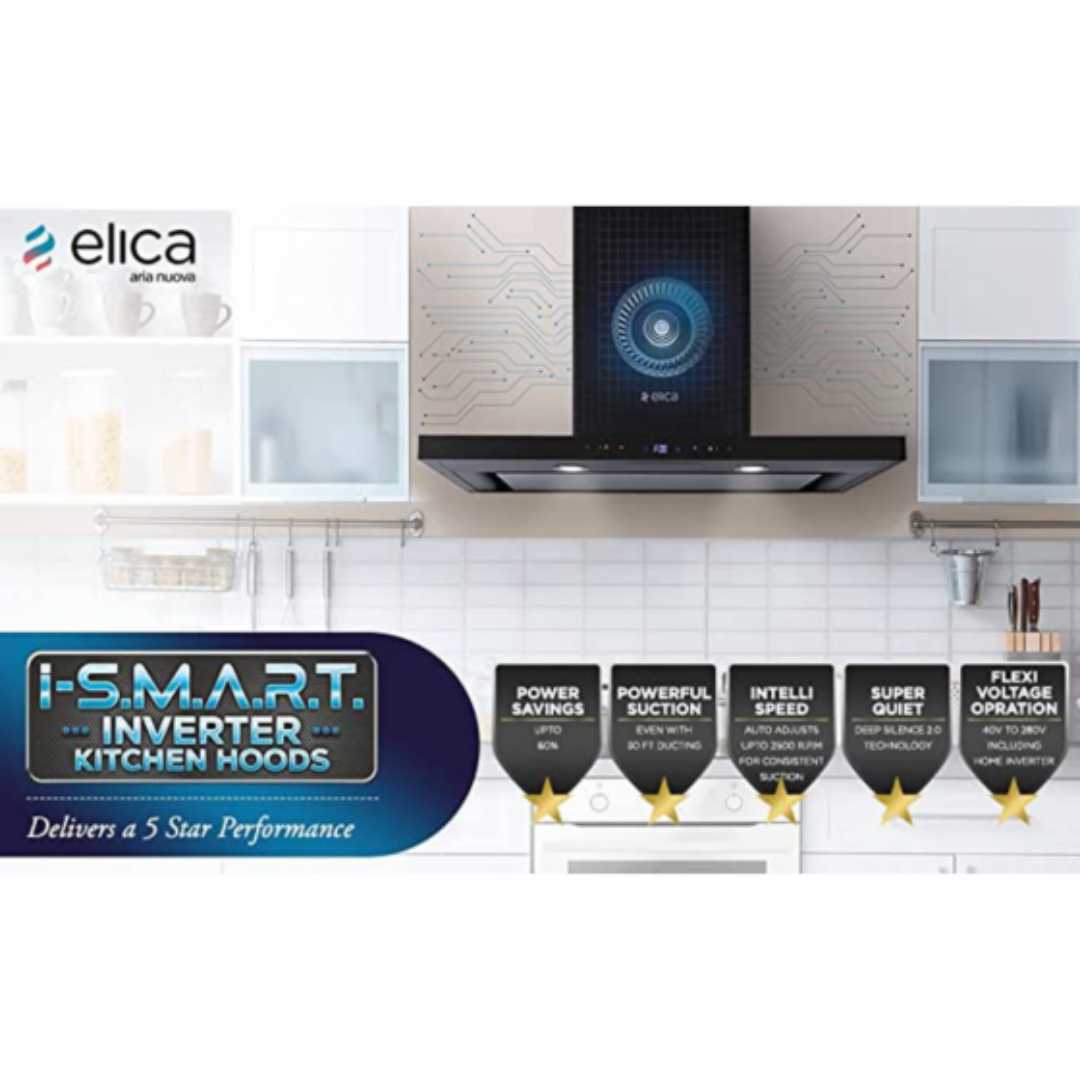 ELICA ISMART SPOT H6 EDS LTW 90 NERO