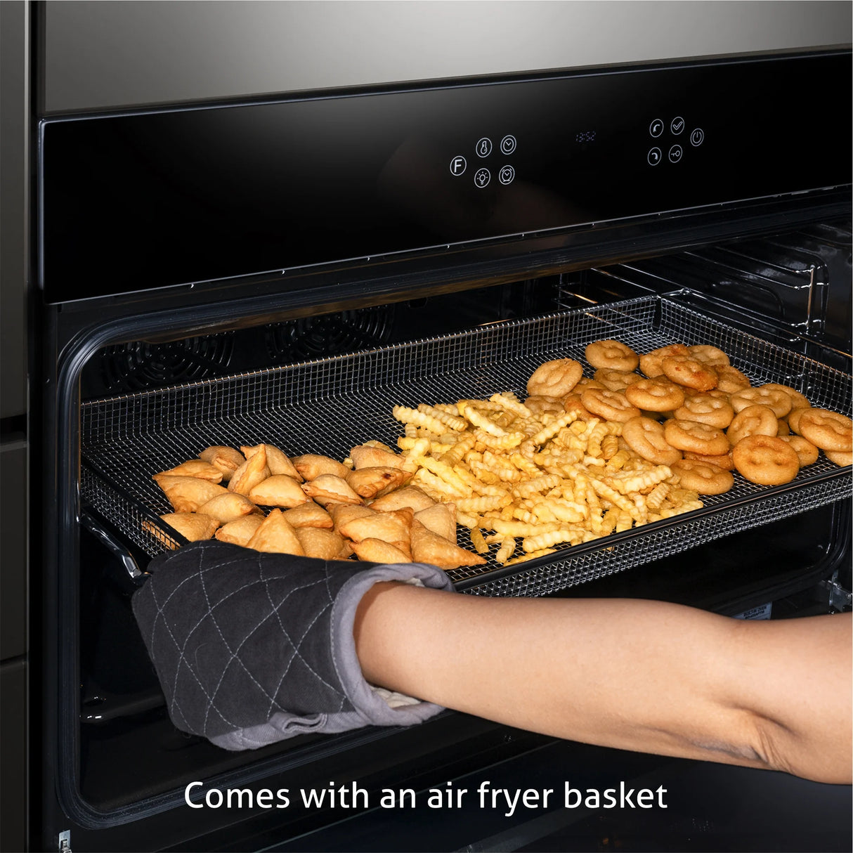 Built-in Air Fryer Oven 90L with Turbo Fan 12 Functions Touch Control (BO-655AFT90)