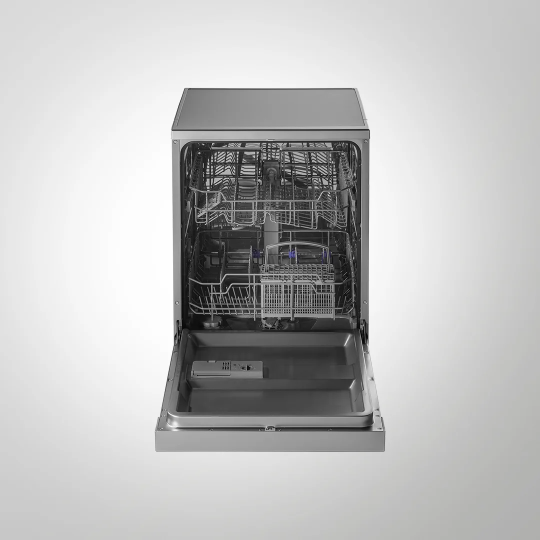 KAFF DW CENTRA 60 Premium Silver Finish Front Free Standing Dishwasher