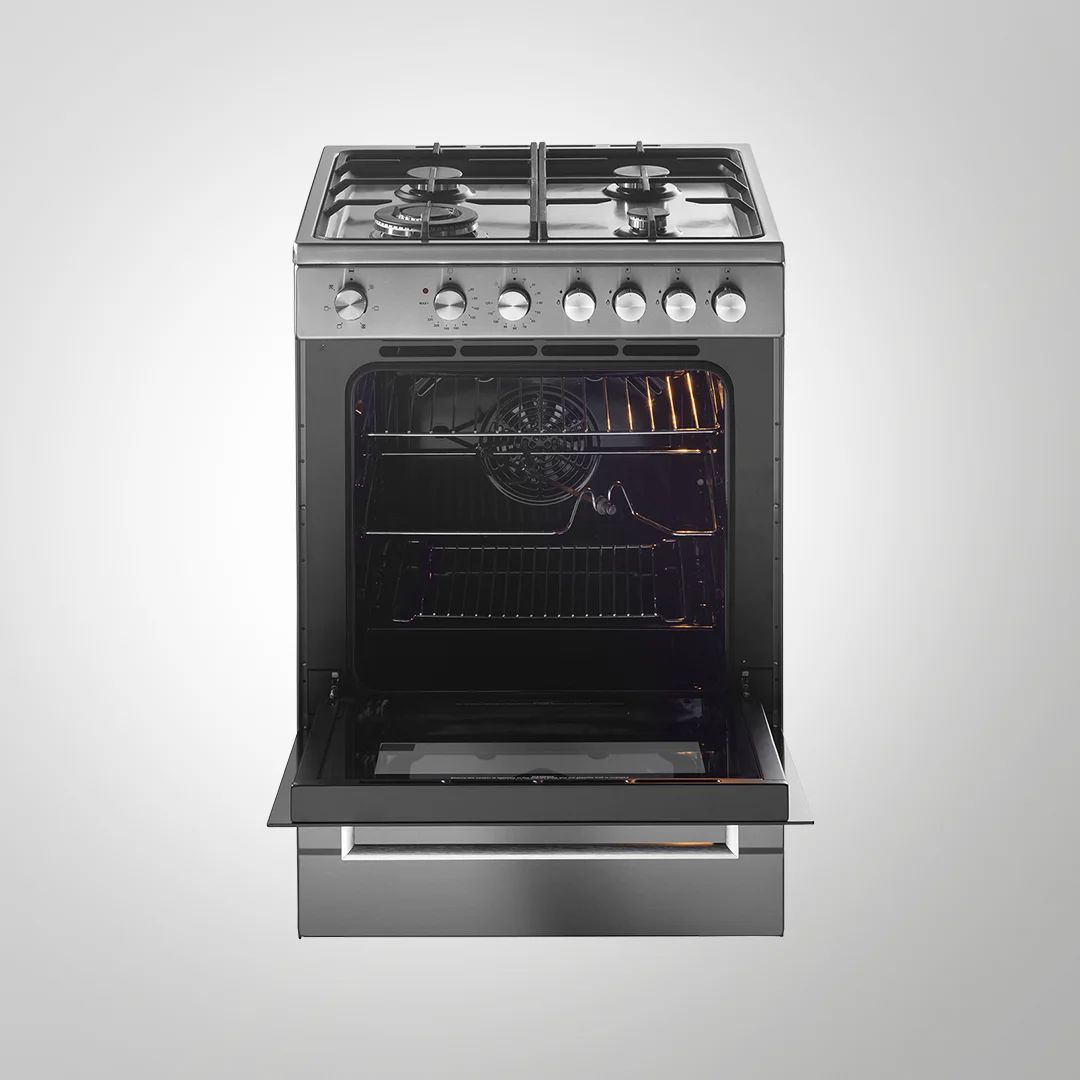 KAFF KAB 60 SS Cooking Range with Electric Oven | Stainless Steel Finish