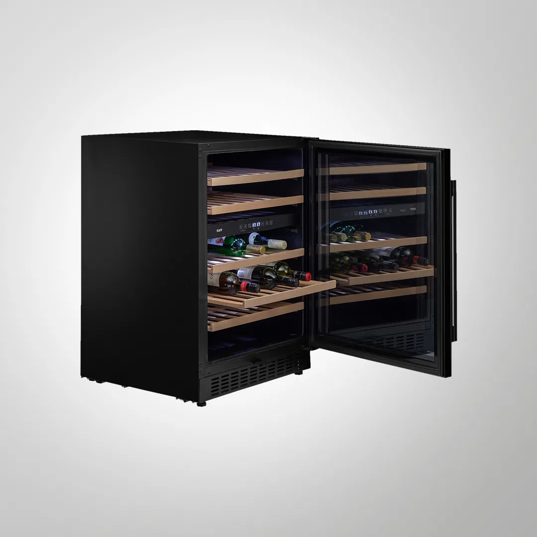 KAFF WC135 DZ Dual Zone Wine Cooler Capacity  46 Bottles Approx.