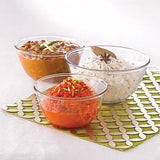 Mixing & Serving Glass Bowl Set Of 3 (500ml + 900ml + 1.3Litre) IH22MB05913