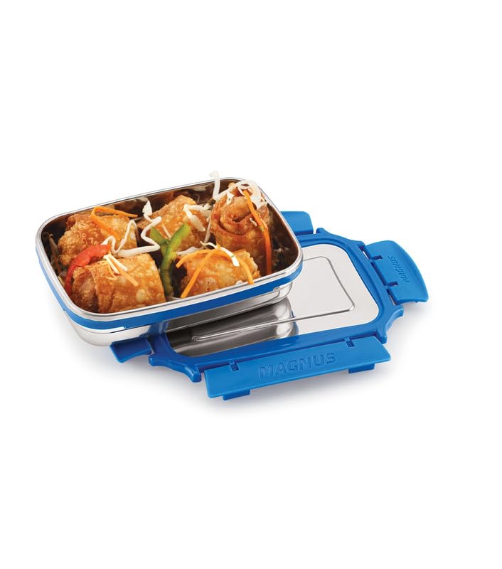 Bolt Deluxe Stainless Steel Lunch Box – BPA-Free, Leak-Proof Tiffin for Office & School, 550ml