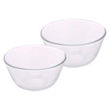 Mixing & Serving Glass Bowl Set Of 3 (500ml + 900ml + 1.3Litre) IH22MB05913