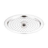 Argent Triply Silver Stainless Steel 28 cm Multi-Kadai With Lid & 6Pcs Plates (6.1 L) BGIN-9999