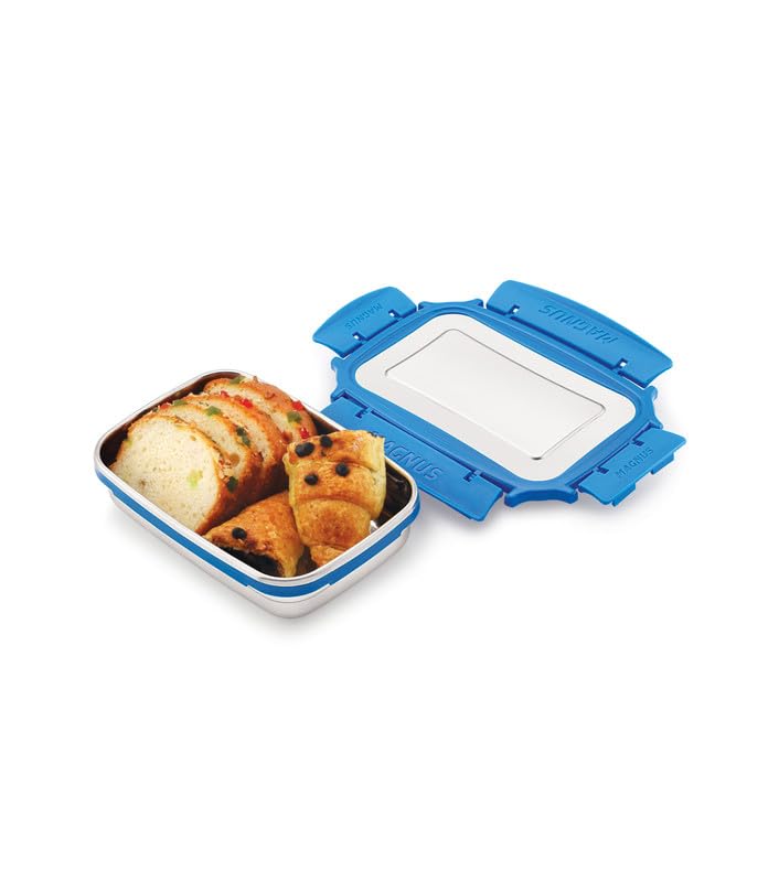 Bolt Deluxe Stainless Steel Lunch Box – BPA-Free, Leak-Proof Tiffin for Office & School, 550ml