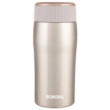 Cosmic Gold Stainless Steel Hot & Cold Bottle – 320 mL BOCOS320GD  | Double Wall Vacuum Bottle for Travel, Office & Daily Use