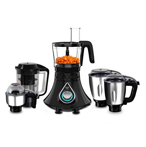 Preethi Zodiac Cosmo MG 236 Mixer Grinder 750-Watt 5 Jars With Dice Attachment