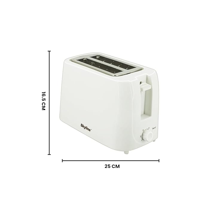 2 Slice Pop-Up Toaster | White VTL-7022
