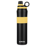 ThirstBurst Sunflower Stainless Steel Bottle 800ML – Hot & Cold, 12 Hrs Hot, 12 Hrs Cold, Leakproof, Copper Coated Insulation