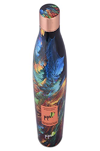 Pipal Copper Bottle Penguin Designer (850 Ml)