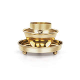 Borosil Medium Brass Diffuser (Multicolour)- HDDBBSP0100