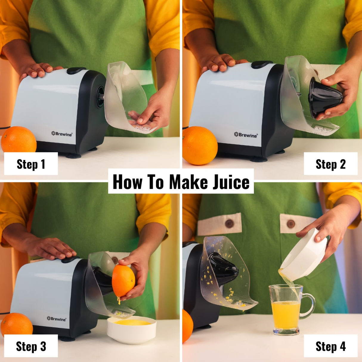 Coconut Scraper & Citrus Press 2-in-1