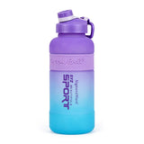 SignoraWare Blue Wave Plastic Water Bottle 1500 ml Green