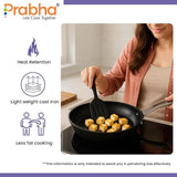 Black Eisen Cast Iron Frypan With Steel Handle 2L, 26cm