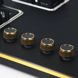 Shine Gold Four Burner Gas Stove/Hob Top Auto Ignition