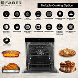 Faber Built in Oven FBIO 83L 15F BK 