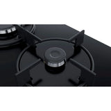 Bosch Series 4 PNC6B6B10I Gas hob 60 cm Tempered Glass Black FFD