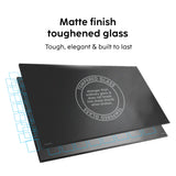 4 Burner Matte Finish Glass Gas Stove with High Flame Brass Burner (CT1048SLCPBLMGAI)