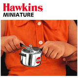 Hawkins Miniature Cooker, Toy Cooker for Kids, Mini Cooker, Silver MIN