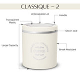 Jaypee plus CLASSIQUE 2 Tea & Sugar Containers Set of 2 IVORY 2N - 750 ml