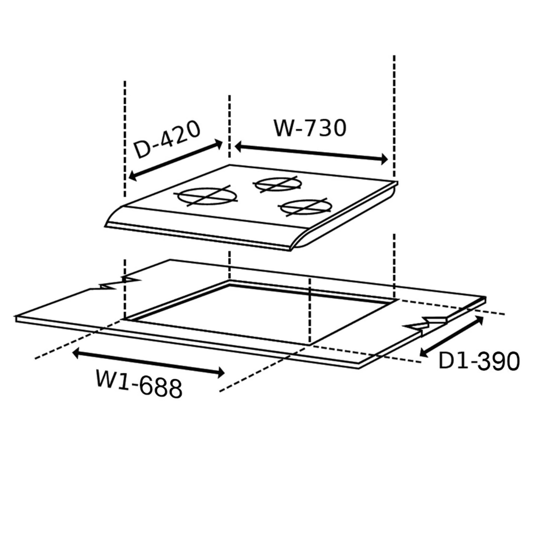 Glen BH 1073 SQ DB