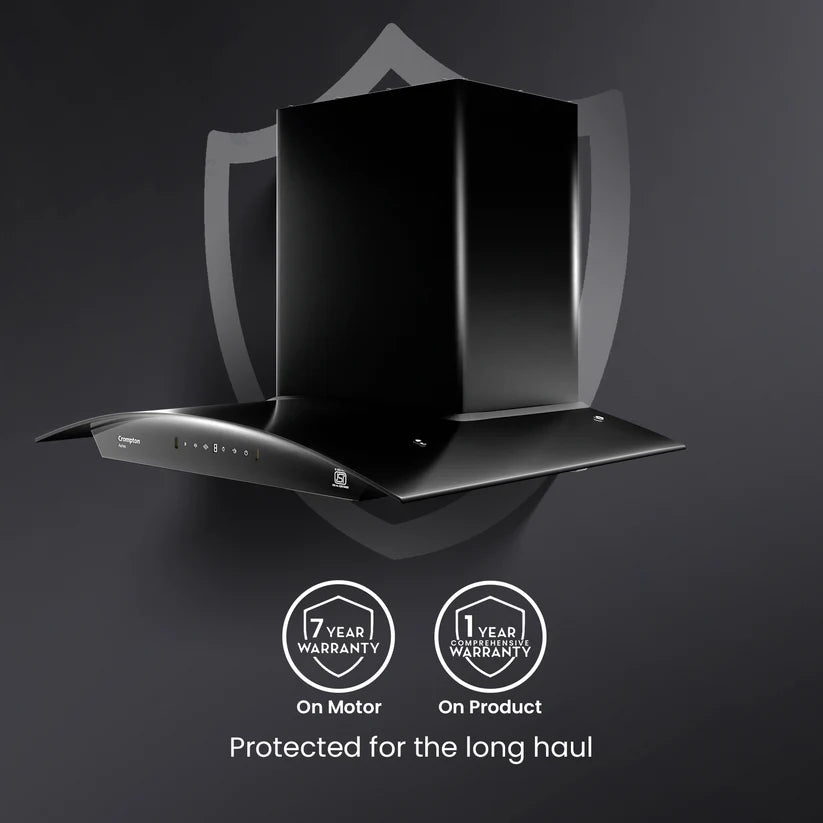 CHD-AEC60FLE-IND Aeries Curved 60cm Filterless Chimney