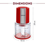 Borosil Chefdelite 300 W Chopper