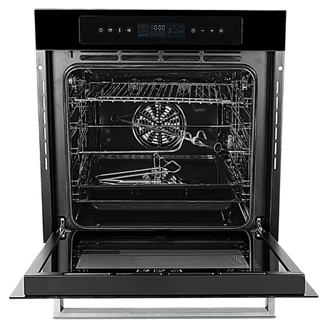 Faber HCT 653 CRR LBK EI AI 80 Liters Built-In Oven 10 cooking Functions Fully Sensor Touch Control BLACK
