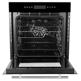 Faber FPO 621 BK 60 cm 83 Liters Built-In Oven 10 cooking Functions Sensor Touch Interface Auto Black Glass Finish
