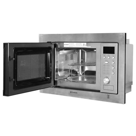 Faber FBI MWO 20L SG 20 Liters Built-In Microwave Oven Electric Control Stainless Steel Finish