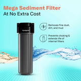 Enrich Crest UV 2X Water Purifier | 2 Year Filter Life | With Mega Sediment Filter