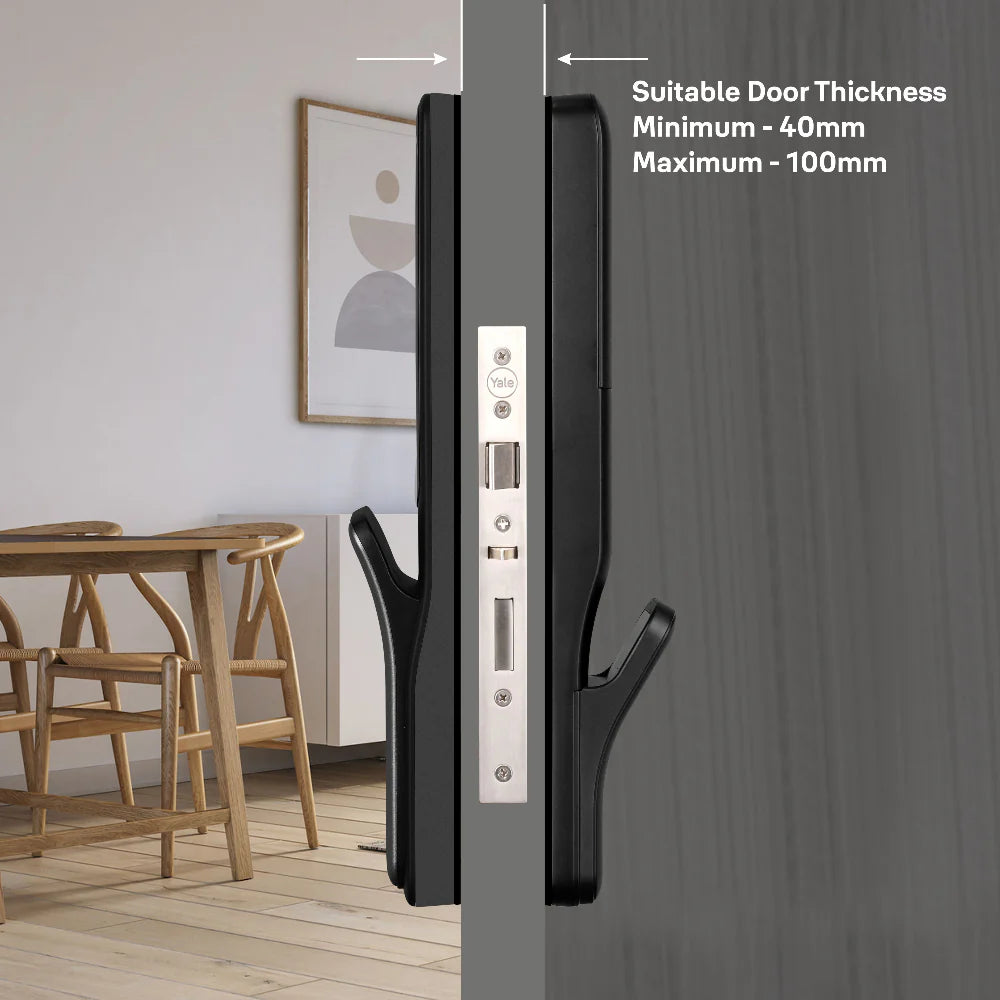 Kyra Pro Push-Pull Smart Lock (Black)