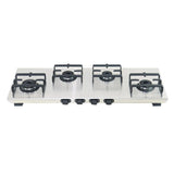 Shield Plus Olympic Stainless-Steel Cooktop 4 Burner, ISI Certified Manual Ignition