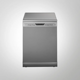 KAFF DW CENTRA 60 Premium Silver Finish Front Free Standing Dishwasher