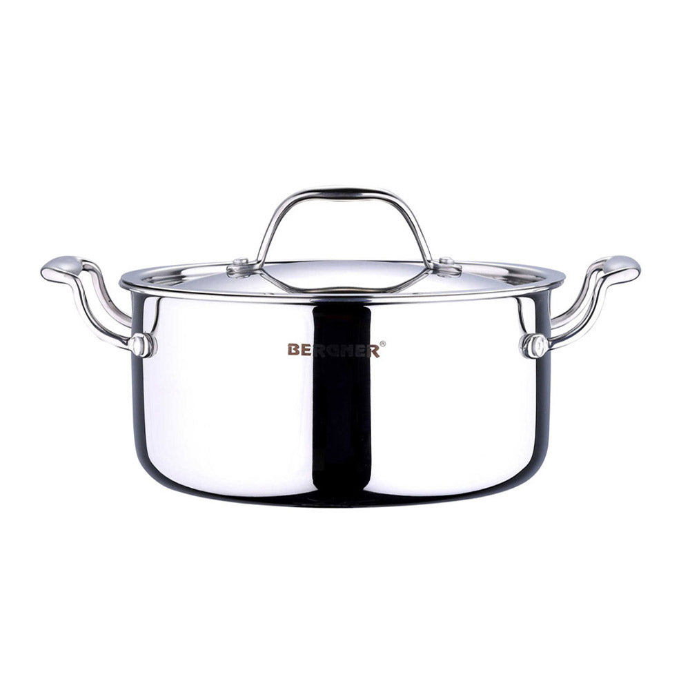 Bergner Argent SS Casserole With Lid 28 Cm ( BG-9950)