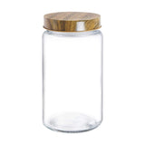 Treo Milton Borosilicate Round Jar 1200ml 1 pc Glass, Transparent