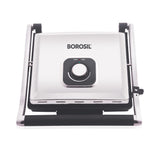Borosil Meta Prime Grill Sandwich Maker 700 W, opens 90°