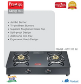 Prestige Marvel Plus Black GTM 02 B Gas Stove