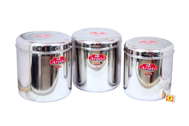 Aristo Stainless Steel Jumbo Steel Containers (22/23/24)