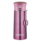 Travelease Purple Stainless Steel Hot & Cold Bottle – 360 mL (BT420PE102) | Leak-Proof Sipper Bottle for Travel & Daily Use