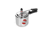 TUFFWARE Aluminium Pressure Cooker - Inner Lid, 6.5 litres, Silver