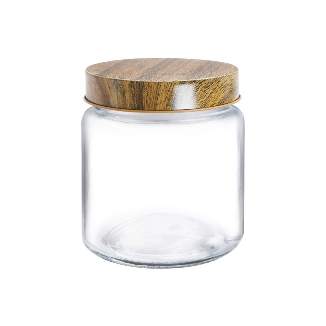 Treo Milton Borosilicate Round Jar 600ml 1 pc Glass, Transparent