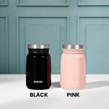 Carry Mate Pink 500ML Stainless Steel Food Jar | 12 Hrs Hot & 13 Hrs Cold | Leakproof, Copper Coated, Portable Mug | CM500PNK41