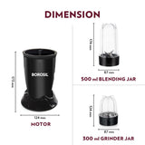 Borosil Nutrifresh PB31 Blender Grinder & Smoothie Maker