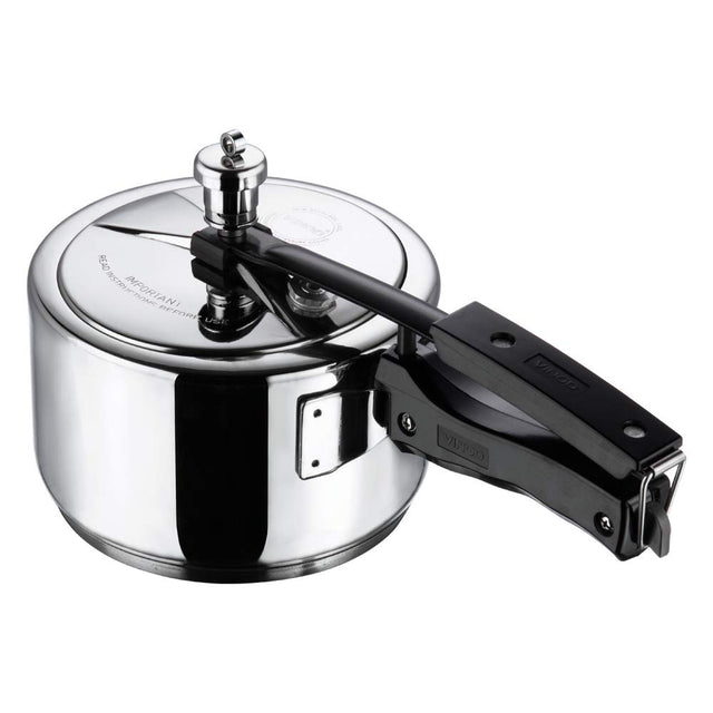 VINOD 18/8 SS INNER LID PRESSURE COOKER - SPCIL SERIES (3L)