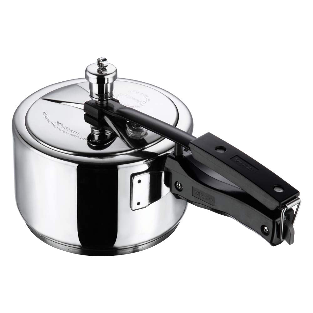 VINOD 18/8 SS INNER LID PRESSURE COOKER - SPCIL SERIES (5.5L)