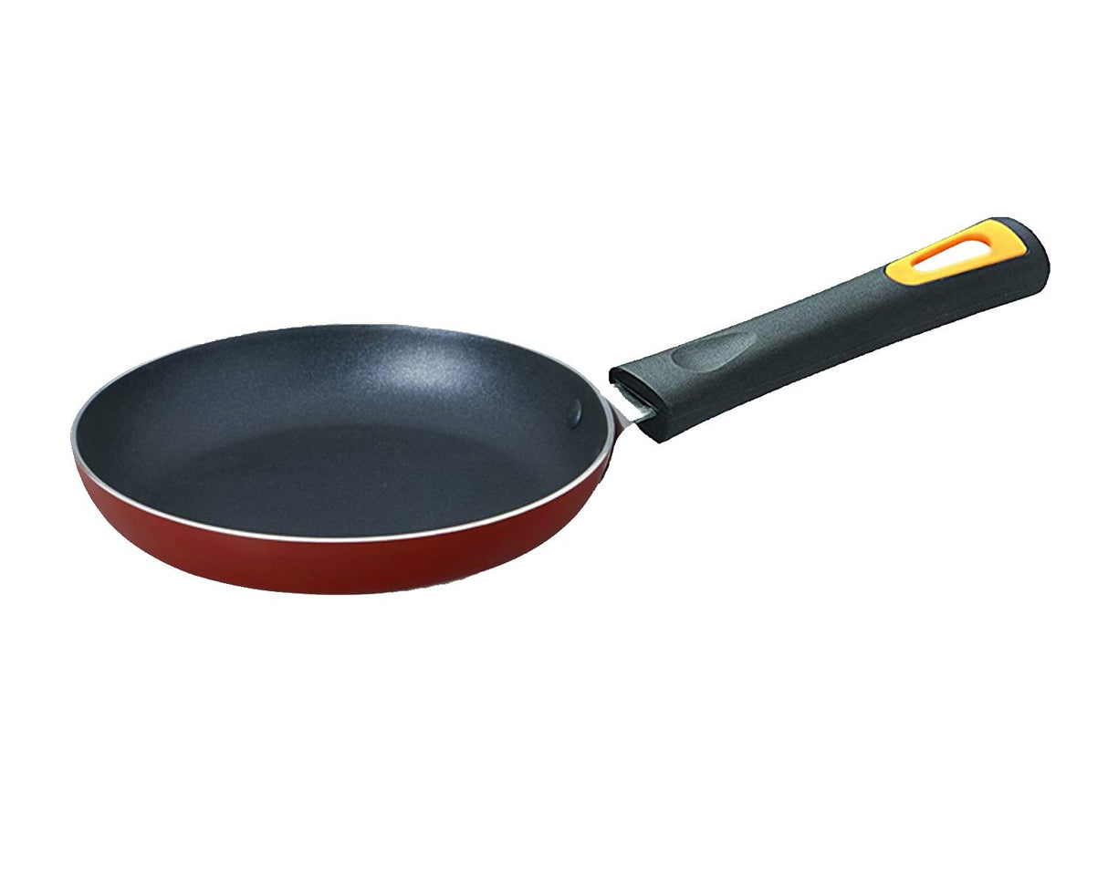 Anjali Red Matte NON-STICK  Mini Tapper Pan  (16.51 cm) 