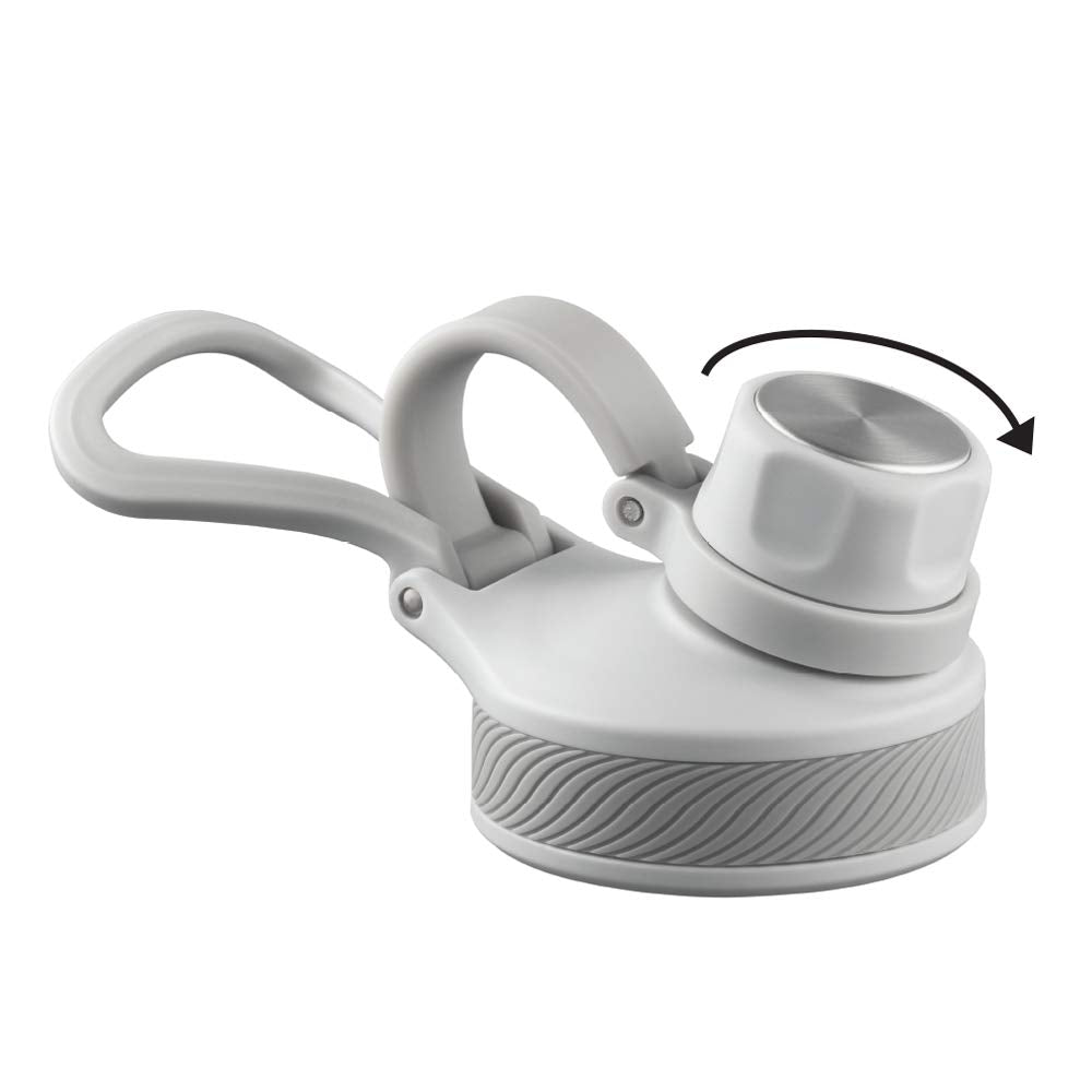 SportSip Slate Grey 710ML Hot & Cold Stainless Steel Bottle | Wide Mouth, Leakproof, Soft Finish | BT0710SGY402